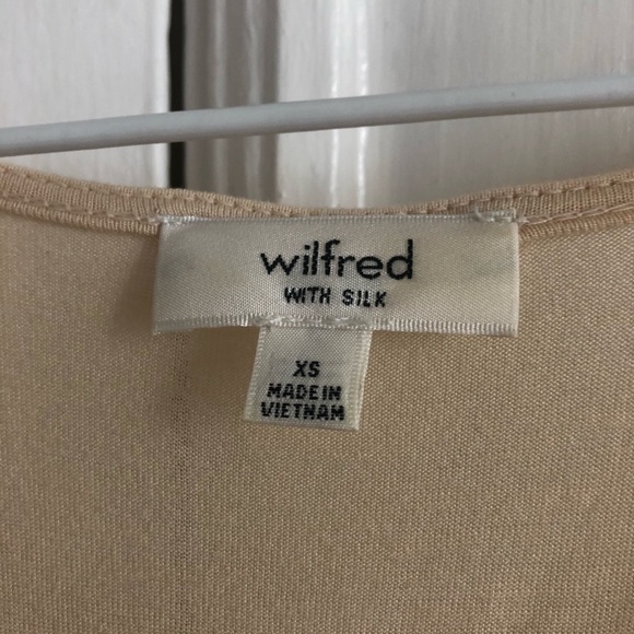 Aritzia (Wilfred) Pink & White Top - XS - Picture 4 of 6